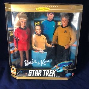 Barbie & Ken 30th Anniversary Collector Ed Star Trek Doll Gift Set